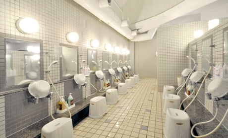 写真：洗い場