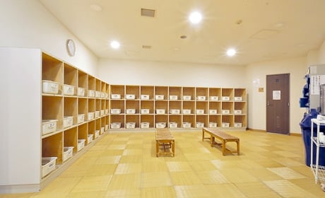 写真：脱衣所